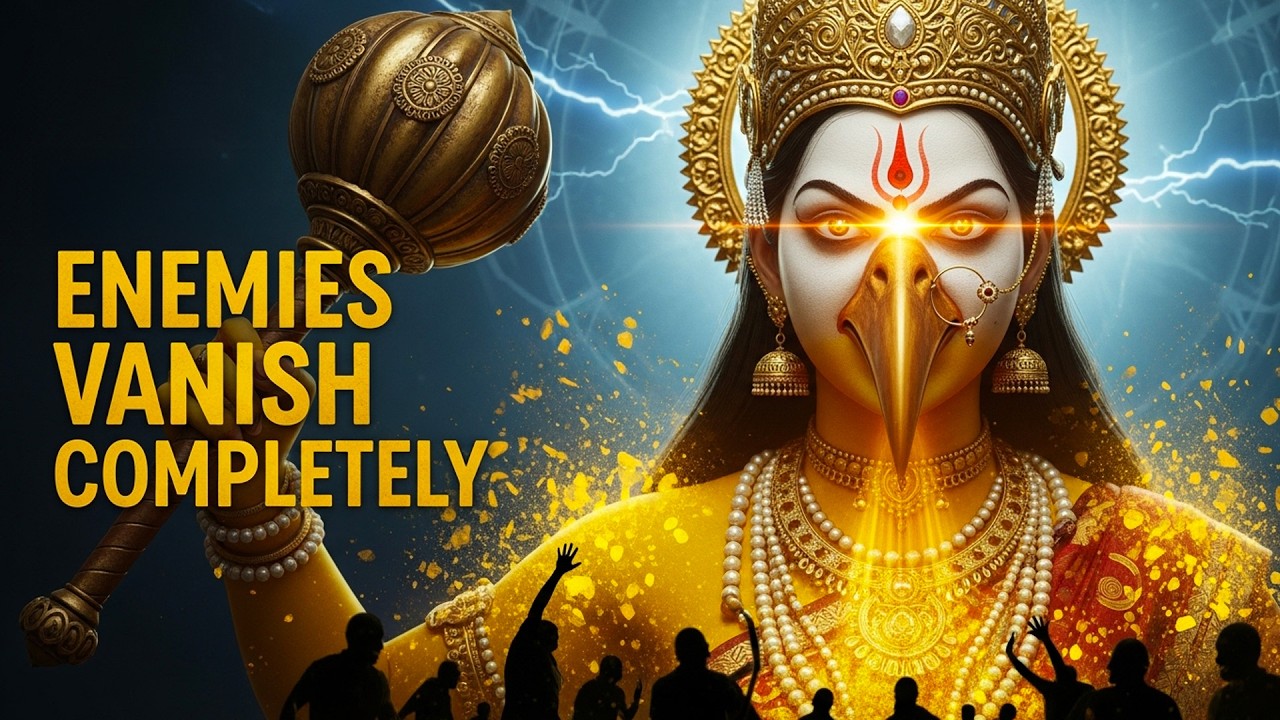 MAA BAGLAMUKHI MANTRA TO DESTROY ENEMIES | Powerful Mantra for Protection