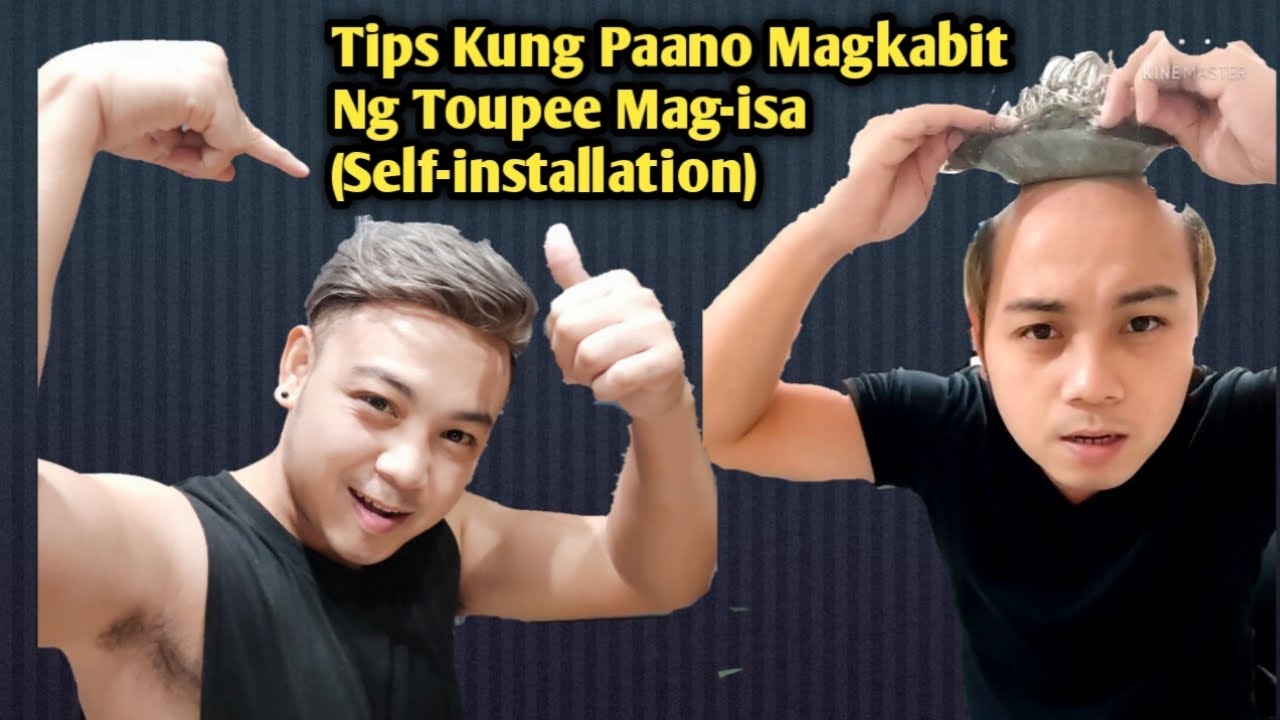 Toupee Self-Installation