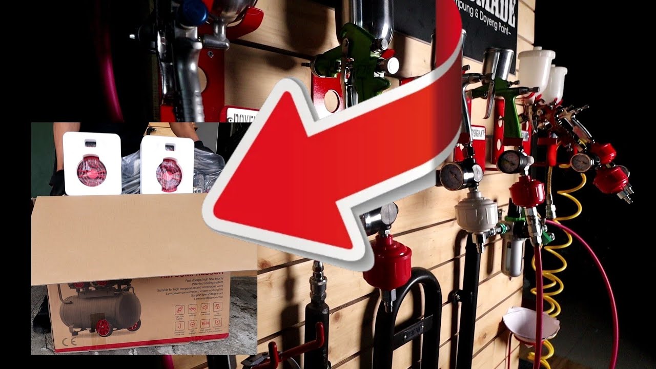 jangan salah beli KOMPRESOR!!! PAKE YANG INI !!! berikut buat tempat perlatan cat!!