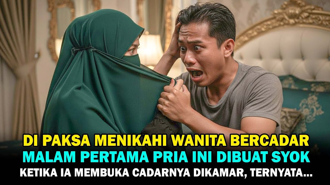 Di Paksa Menikah Dengan Wanita Bercadar, Malam Pertama Pria Ini Justru Syok Ketika Ia Membuka Ini...
