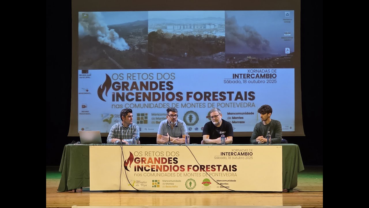 Xornadas Grandes Incendios Forestais en Comunidades de Montes de Pontevedra - Mesa 1
