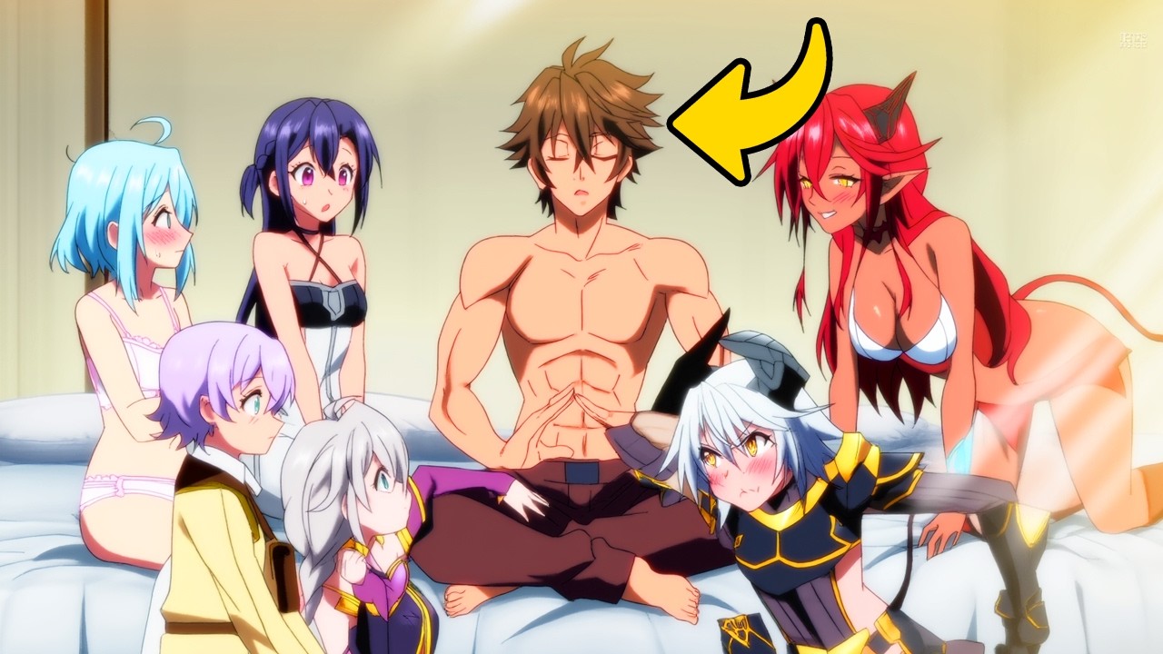 Esse Cara Queria Amor, Mas Foi Forçado A Morar Com DUAS DEMÔNIAS |  Anime Recap