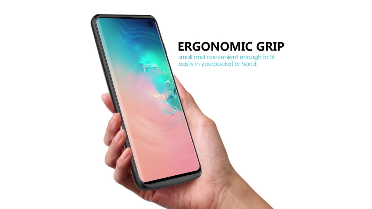 Samsung Galaxy S10 Battery Case Extended Charging Cover