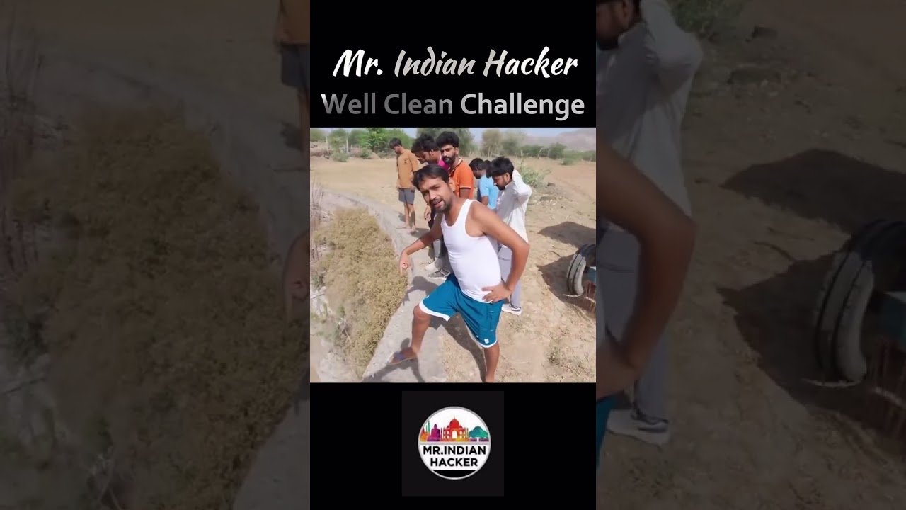 PART- 2 WELL CLEAN CHALLENGE MRINDIANHACKERVIDEO 2024 #mrindianhacker  #vlog #viralvideo #youtube