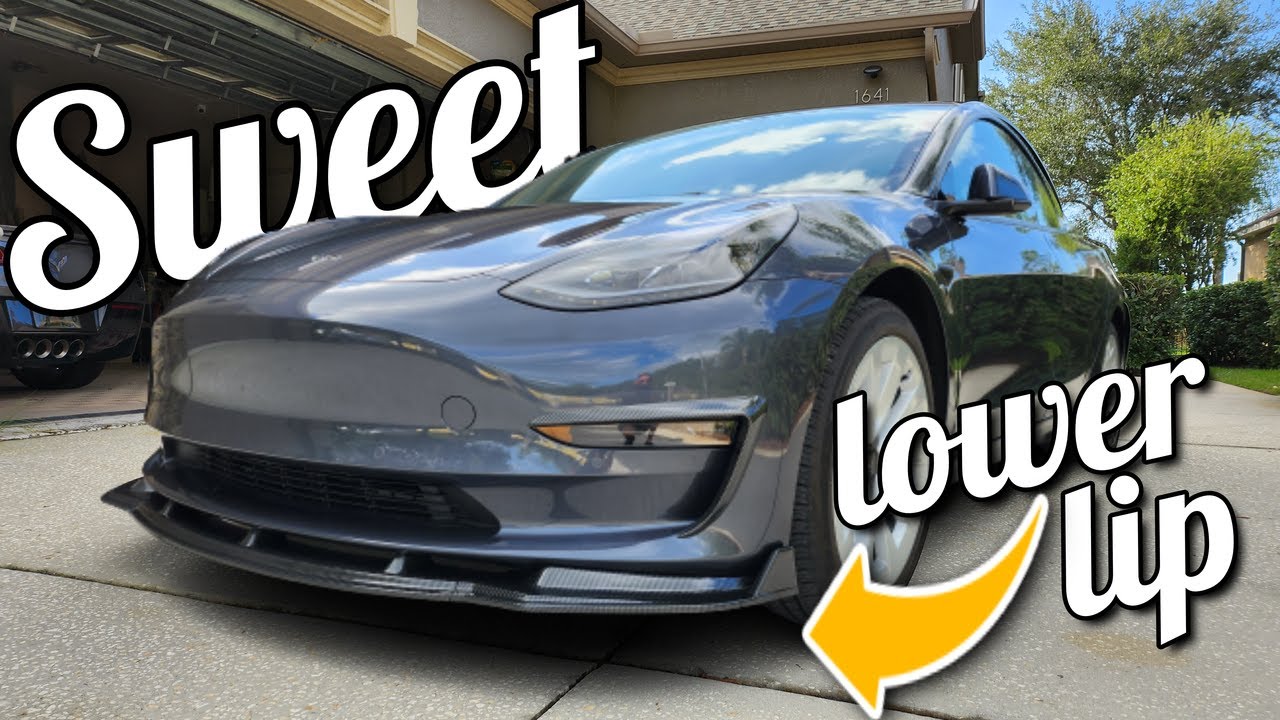 Step-by-Step Guide: Installing a Front-Lower-Lip on Your TESLA