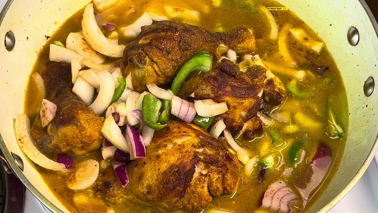 Curry Chicken With Boiled Dumplings
