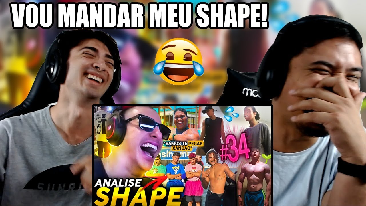 SUPER XANDÃO ANALISANDO SHAPE DOS SEGUIDORES #34 - Gamer Bisonho | REACT