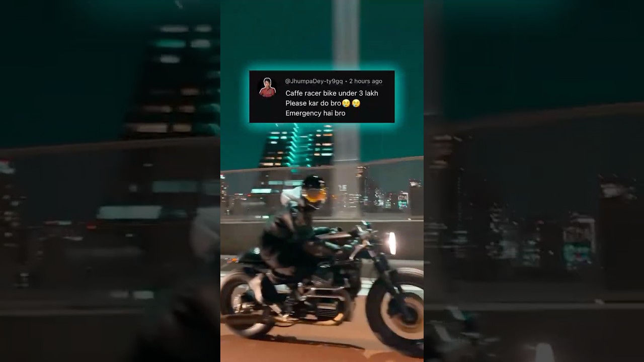 Cafe Racer Bike 🔥 Under 3 Lakh.