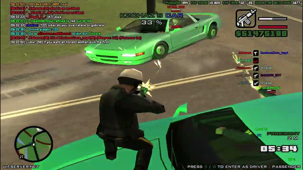 uif samp ptp lubar funny moment red team and blue peace GTA SA MP 2025 02 18 05 58 29