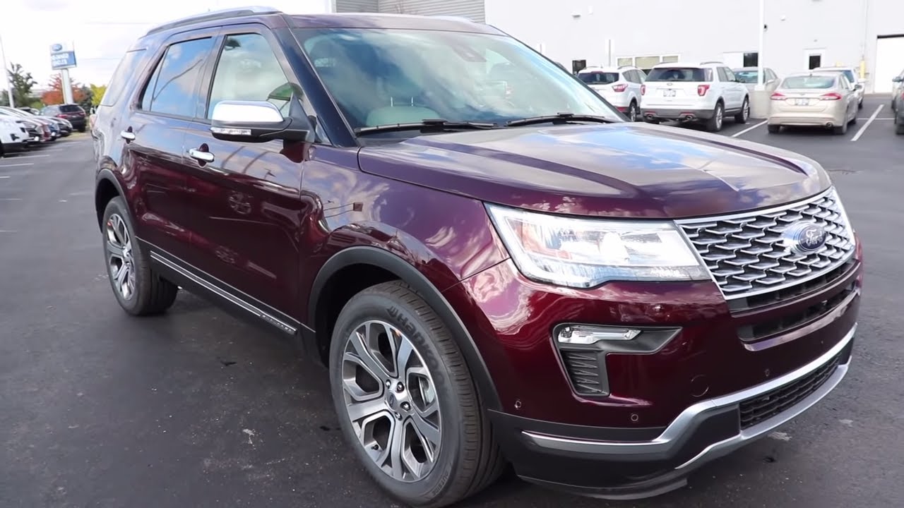 2019 Ford Explorer Platinum