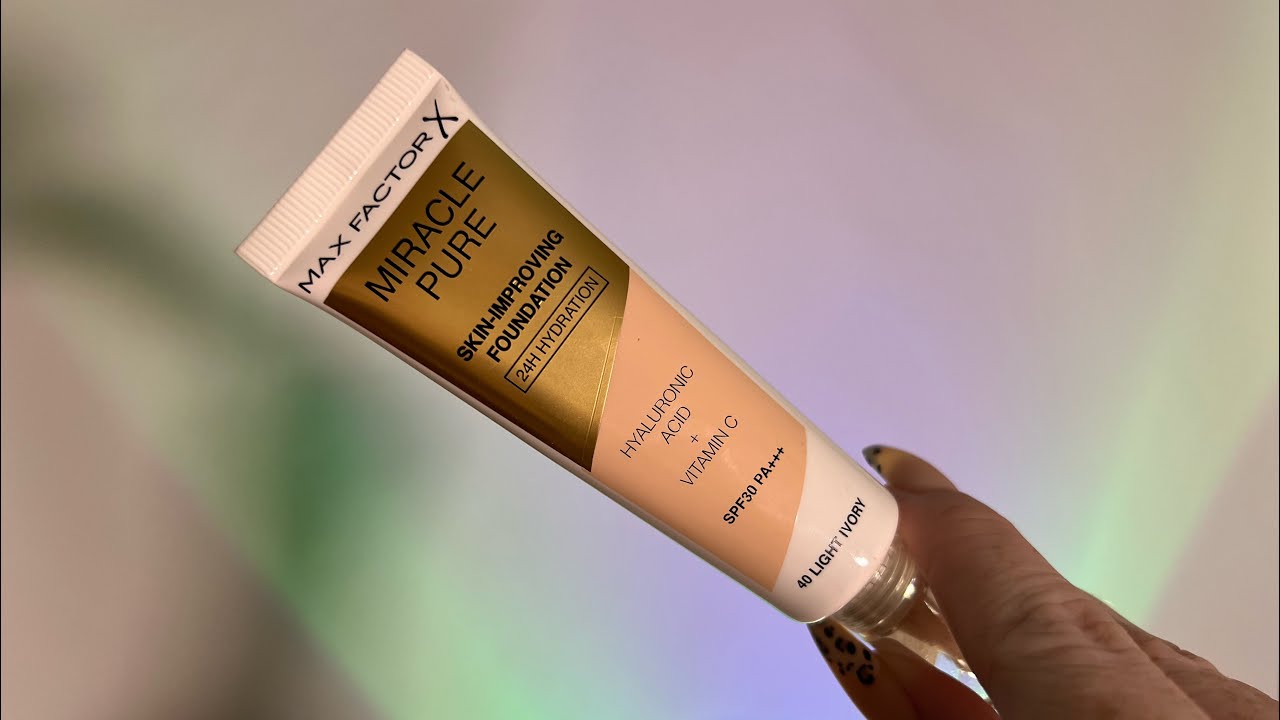 Обзор: тон Max Factor &ldquo;Miracle pure&rdquo;