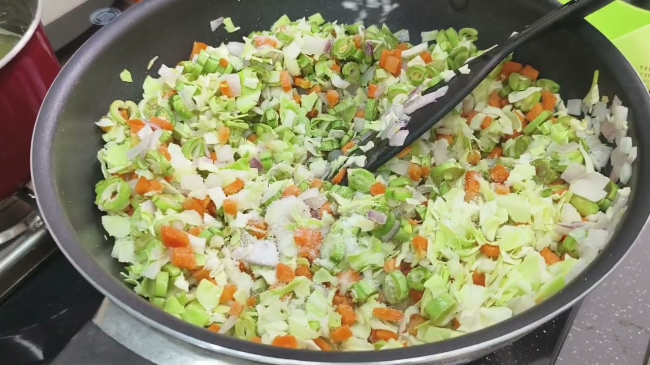 Schezwan fried rice 