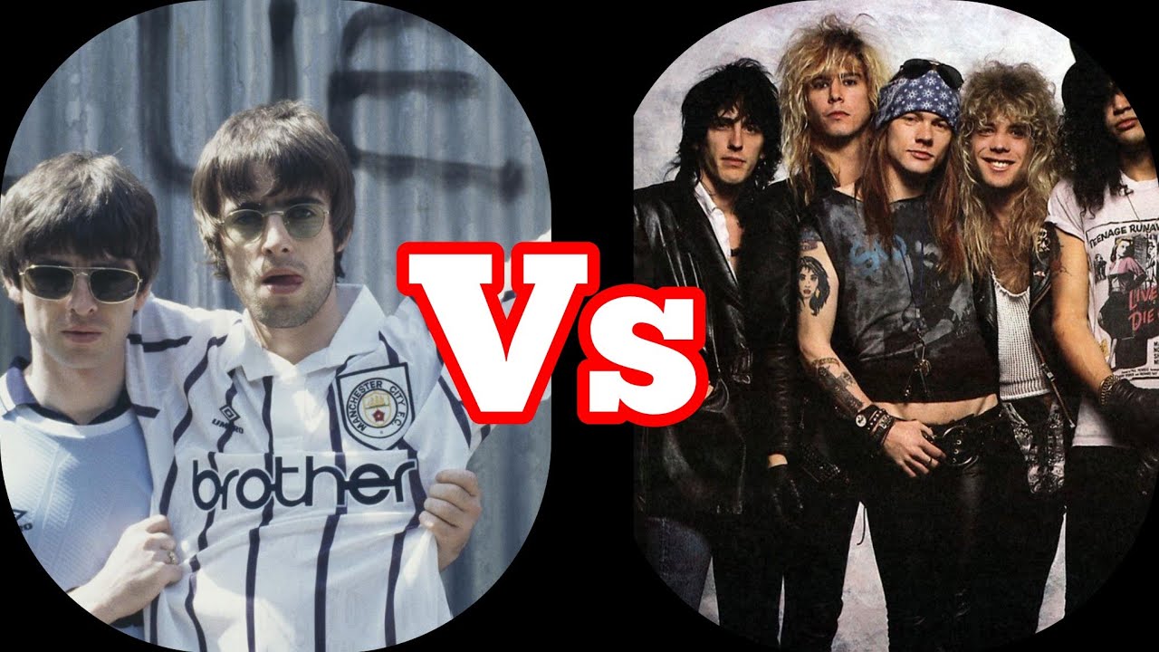 Tierlists Sinceras Guns N' Roses VS Oasis (el hambre y las ganas de comer) 