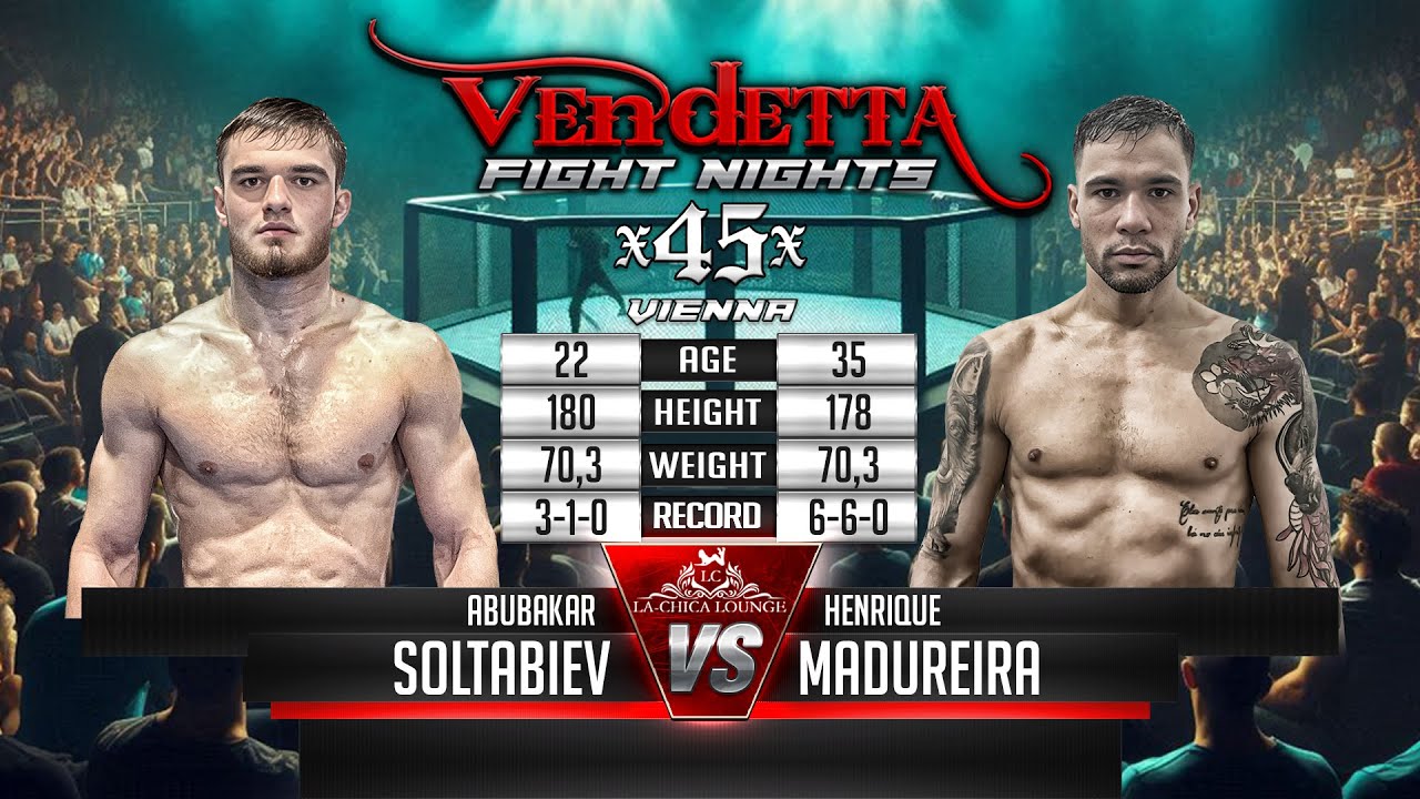 Vendetta 45 | Abubakar Soltabiev VS Henrique Madureira
