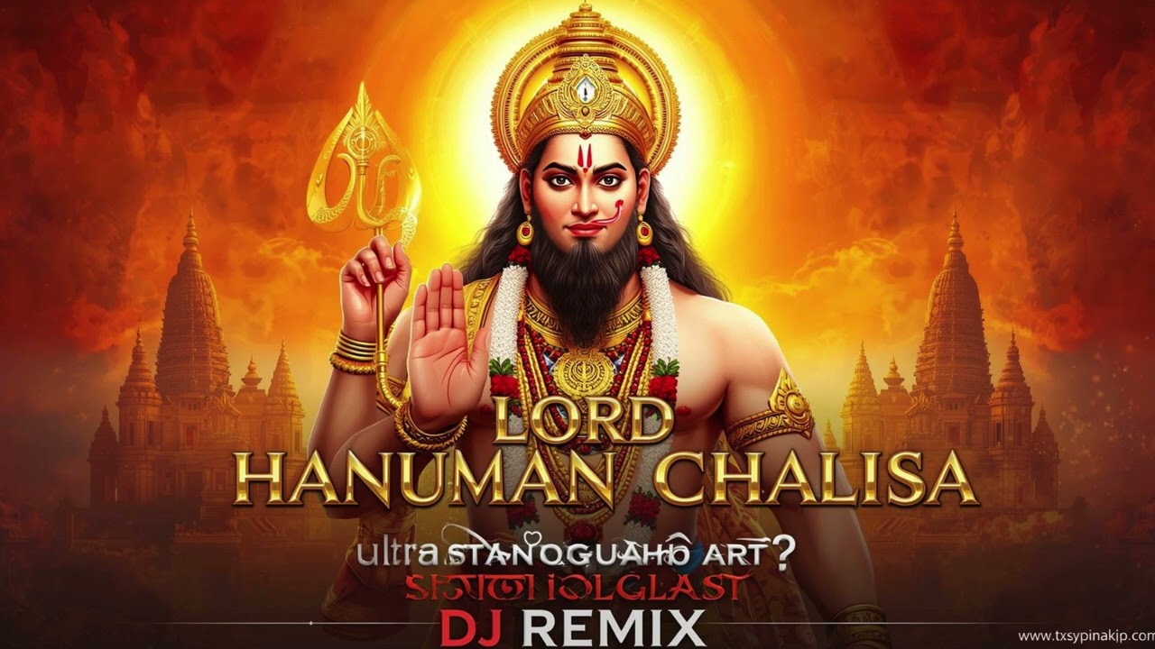 Hanuman Chalisa DJ Remix 🔱 | Powerful Hanuman Devotional Anthem