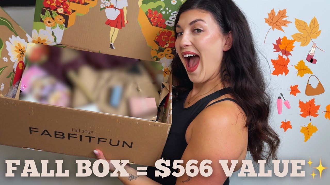 Is FabFitFun Worth It? Fall 2025 Unboxing & Review 💼✨