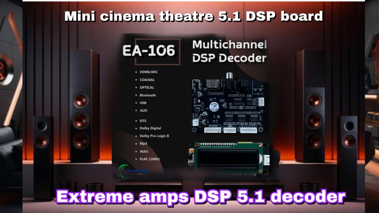 DSP 5.1 decoder  # EA-106/ extreme  amps