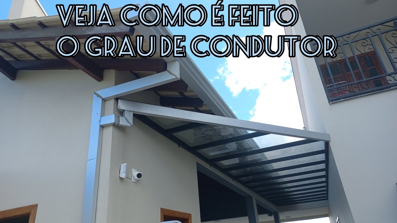 Fazendo curva em condutor de água