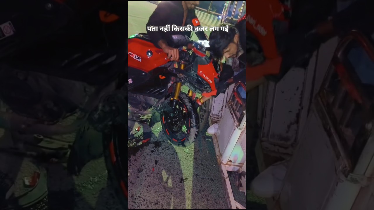 total Loss 😭 || R15 crash 💔 #r15v4