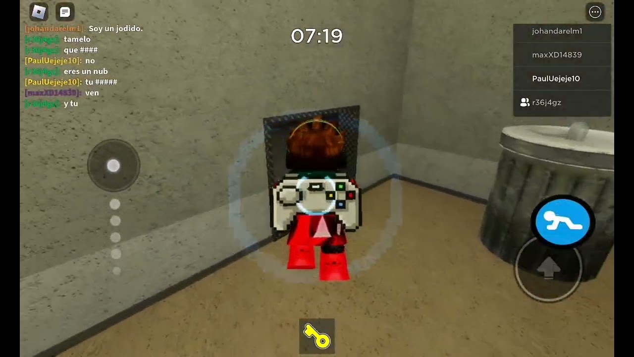 jugando piggy pero no puedo agarra la pistola