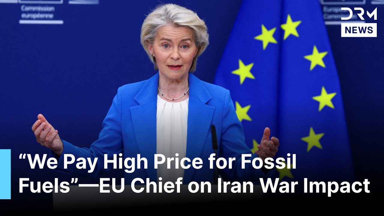FULL REMARKS: Von der Leyen Warns Middle East War Driving &euro;22 Billion Energy Shock in Europe | AC1B