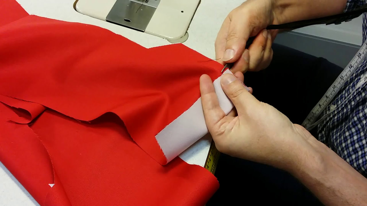 Making a jacket part 8a: Sleeve with fake vent