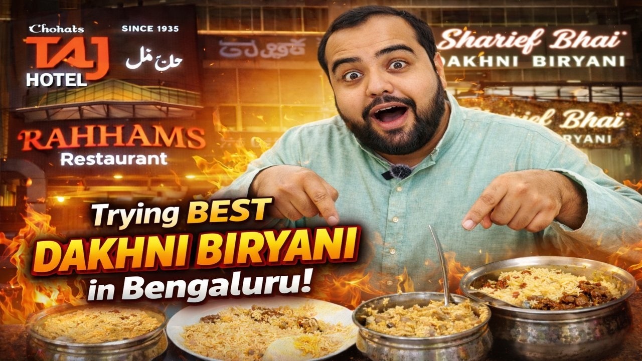 Trying Bengaluru's Best Dakhni Biryani