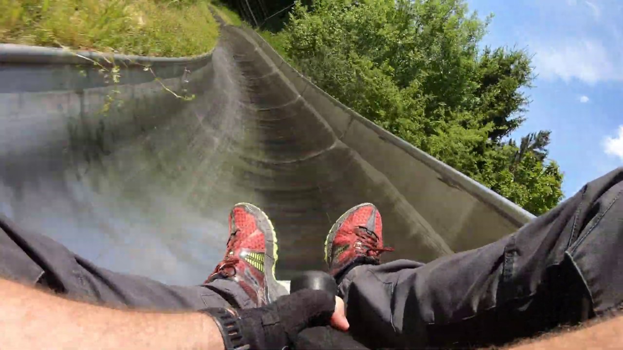 Sommerrodelbahn Pleinfeld Altmühltal Bayern Deutschland Rechts Onride