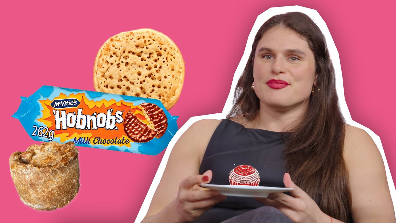 Ilona Maher Tries British Snacks