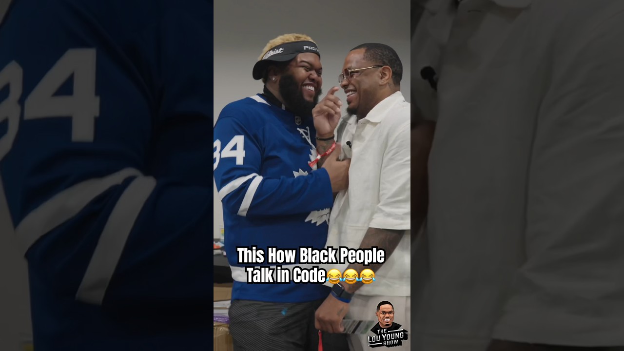 This How Black People Talk in Code! #shorts #louyoung #TheLouYoungShow #druski