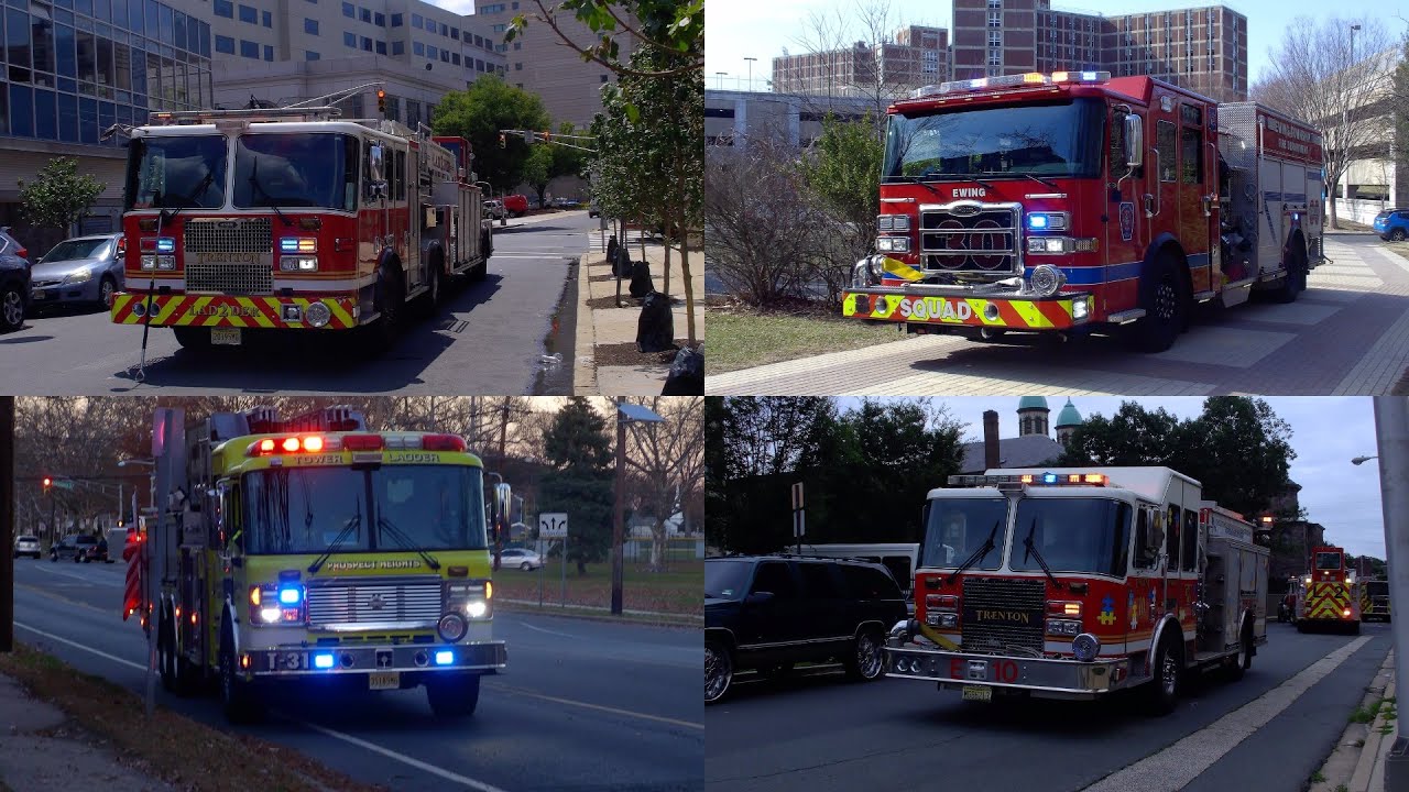 Fire truck response compilation #5 
