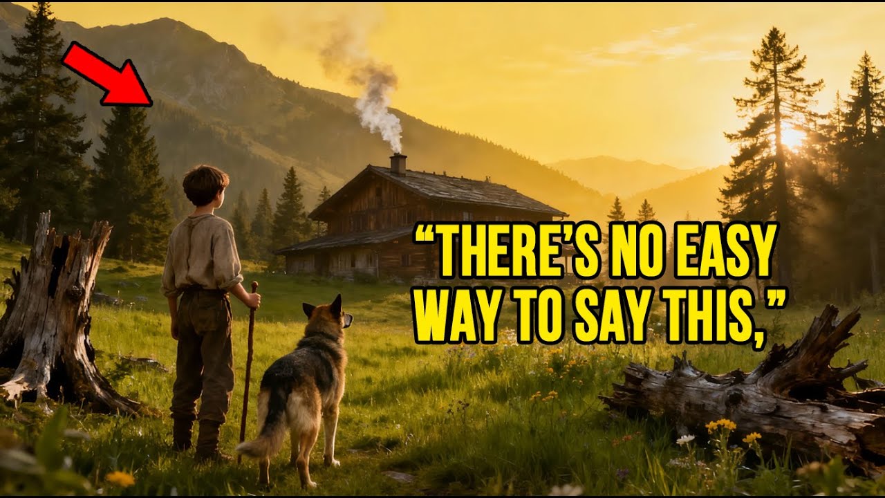 Abandoned Boy and His Loyal Dog Transformed a Ruined Cabin Into a Mountain Paradise