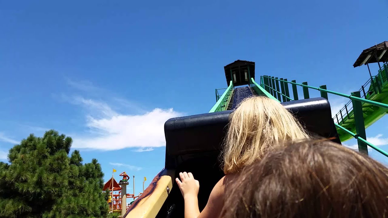 Log Ride POV Cliff's Amusement Park Albuquerque