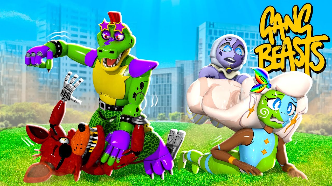 Most RAGE INDUCING FIGHTS EVER  In Gang Beasts with Lunar and Earth