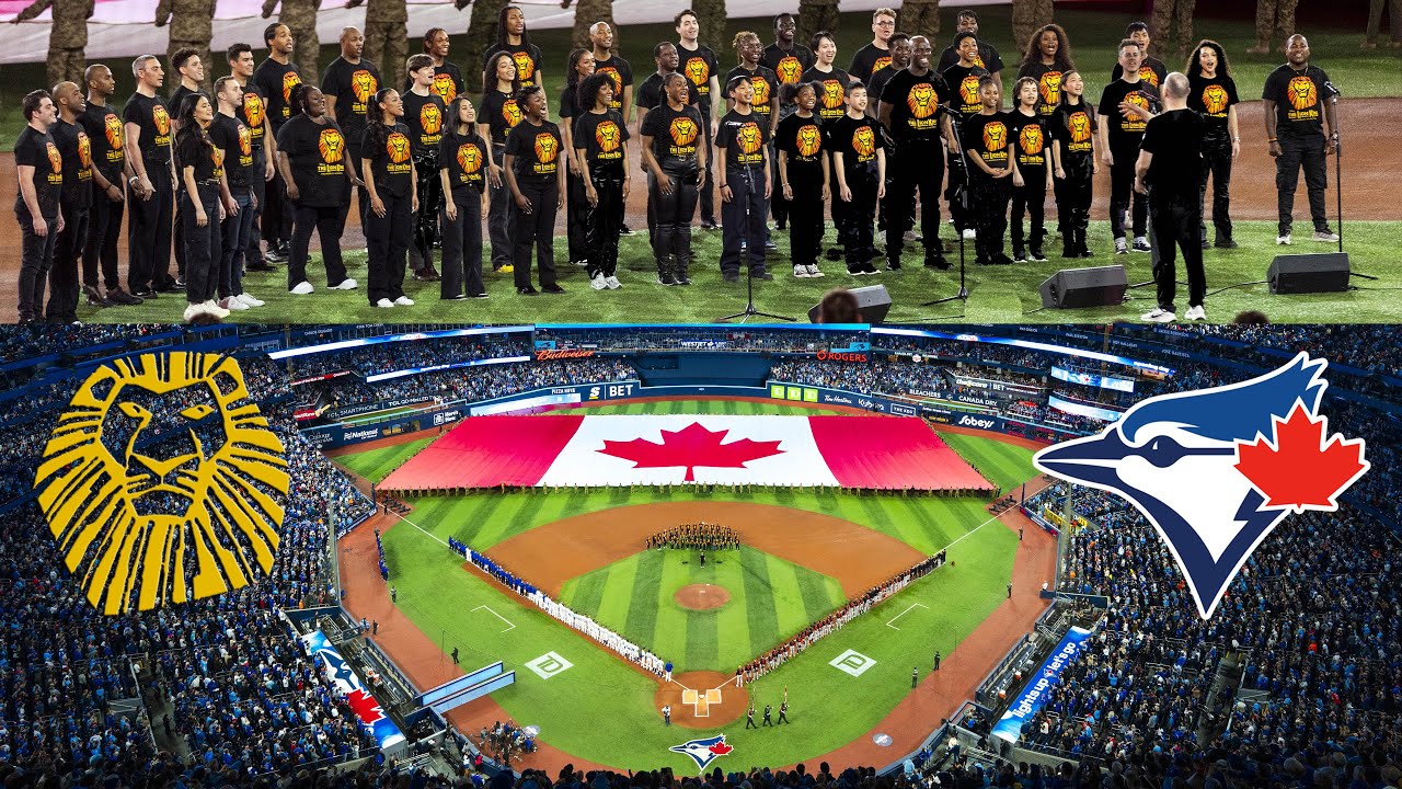 2025 Toronto Blue Jays Home Opener | O Canada & The Star-Spangled Banner