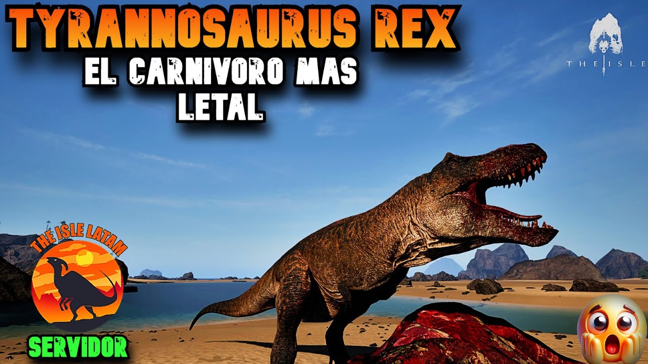 TYRANNOSAURUS REX 😱 LA MAQUINA MAS FUERTE DE THE ISLE EVRIMA  // NADIE LOGRA DERROTARNOS - LATAM