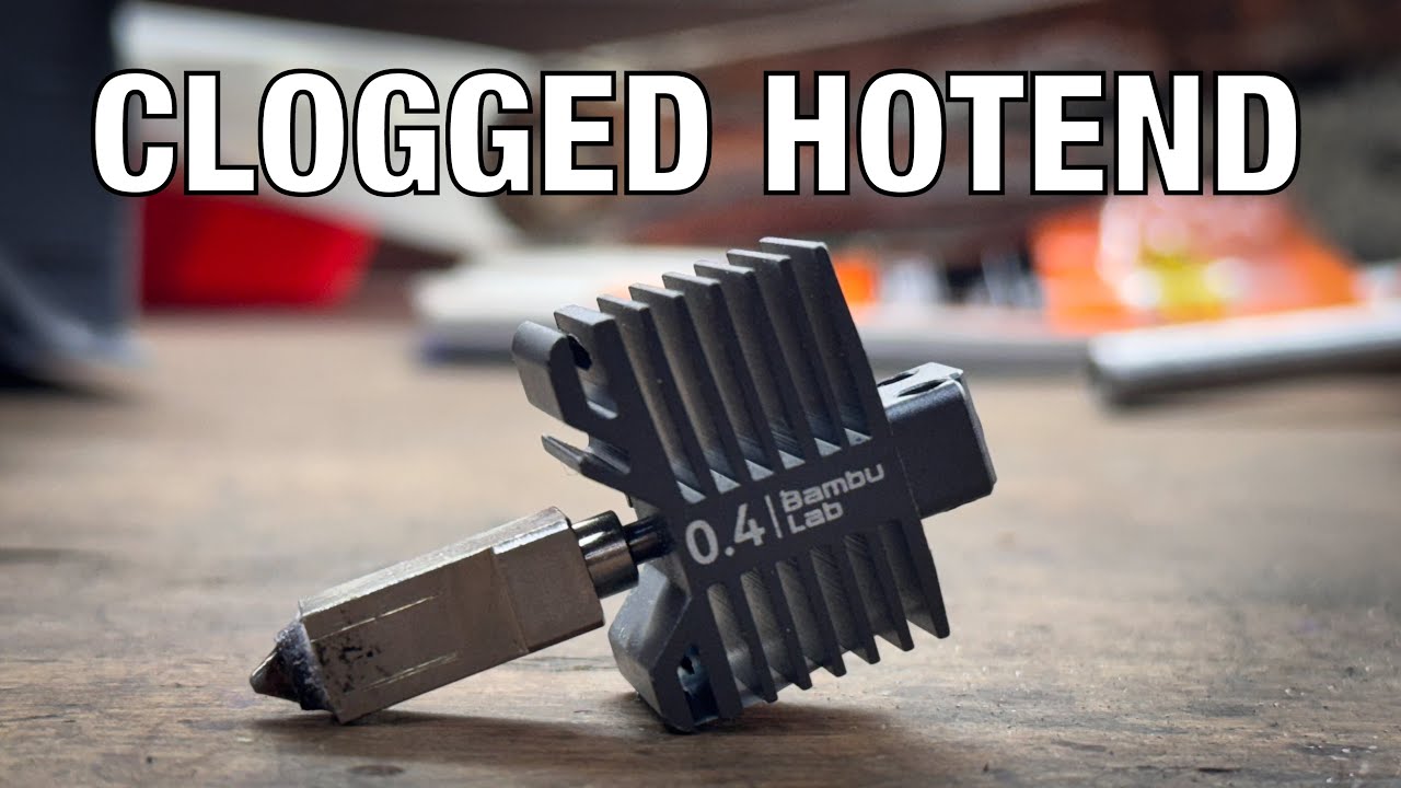 Быстро прочистите Bambu Lab Hotend