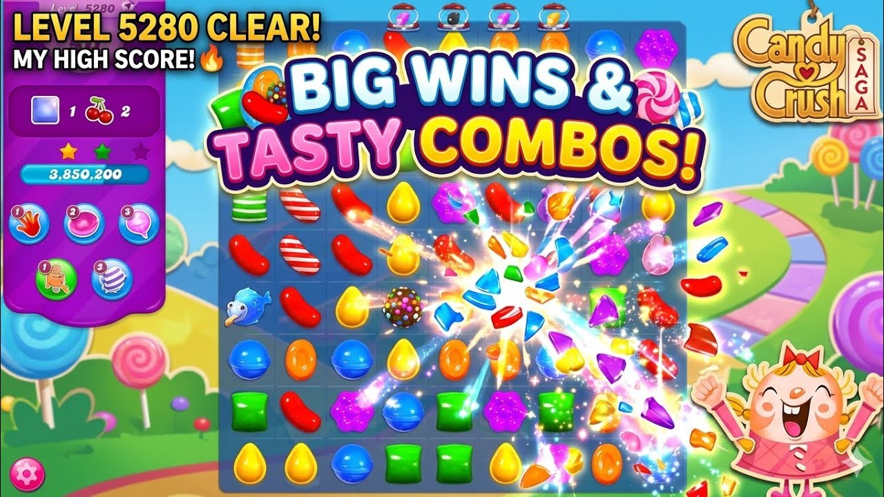 candy crush game 😍 🎮