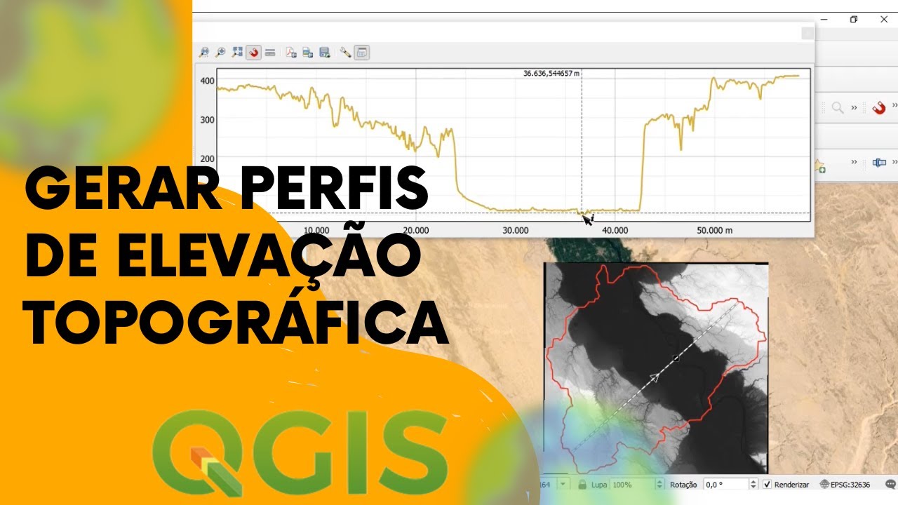 Gerar Perfis de Elevação Topográfica | com Nova Ferramenta Nativa do QGIS