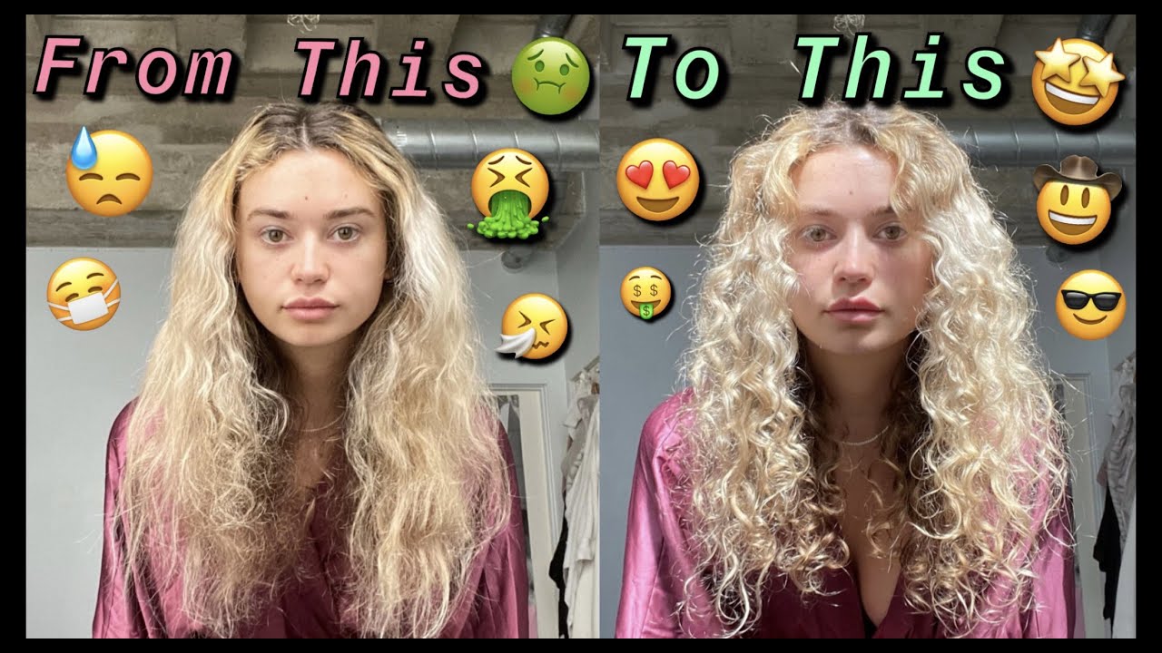 CURLY HAIR ROUTINE
