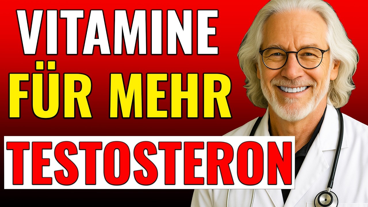 Urologe verrät: 3 Vitamine, die Testosteron natürlich erhöhen !