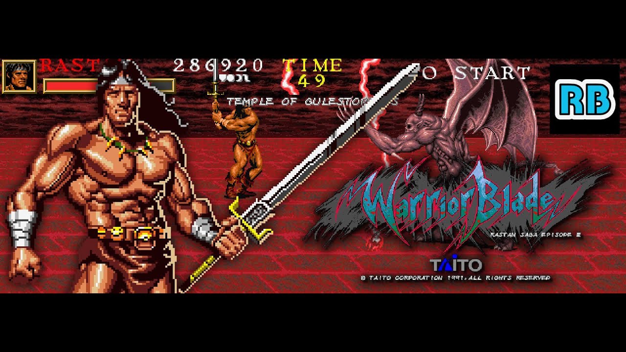 1992 [60fps] Warrior Blade 336920pts Rastan ALL