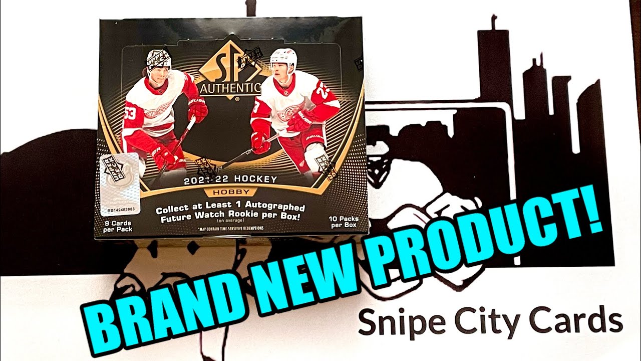 CASE HIT! Opening 2021-22 SP Authentic Hockey! Brand New Product!
