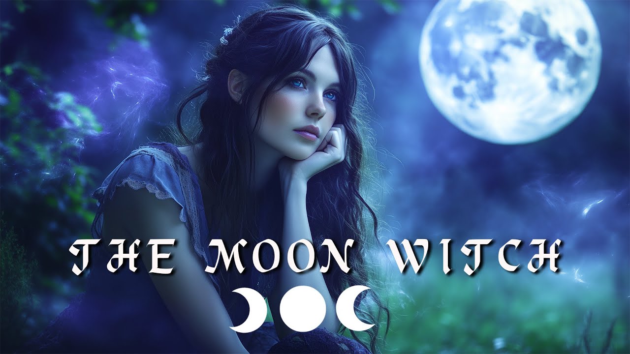 The Moon Witch 🌙 Magical Lunar Music -✨ Enchanting Fantasy Music - Music to Relax, Work & Read