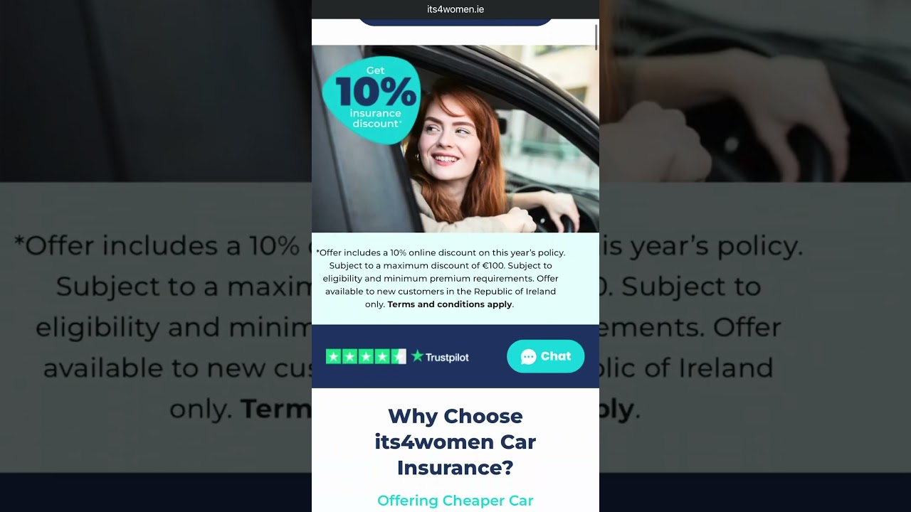 Save on your car insurance with its4women.ie