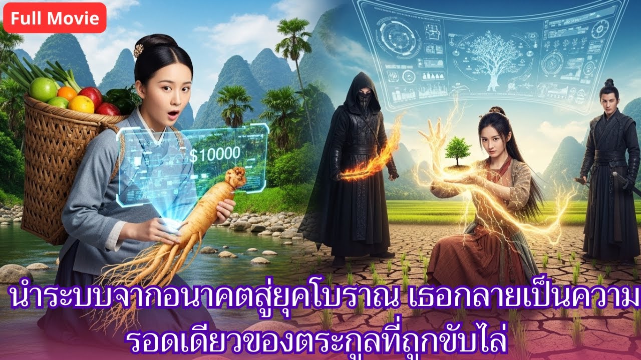 [ซีรีส์จีน] นำระบบจากอนาคตสู่ยุคโบราณ เธอกลายเป็นความรอดเดียวของตระกูลที่ถูกขับไล่  #shorts
