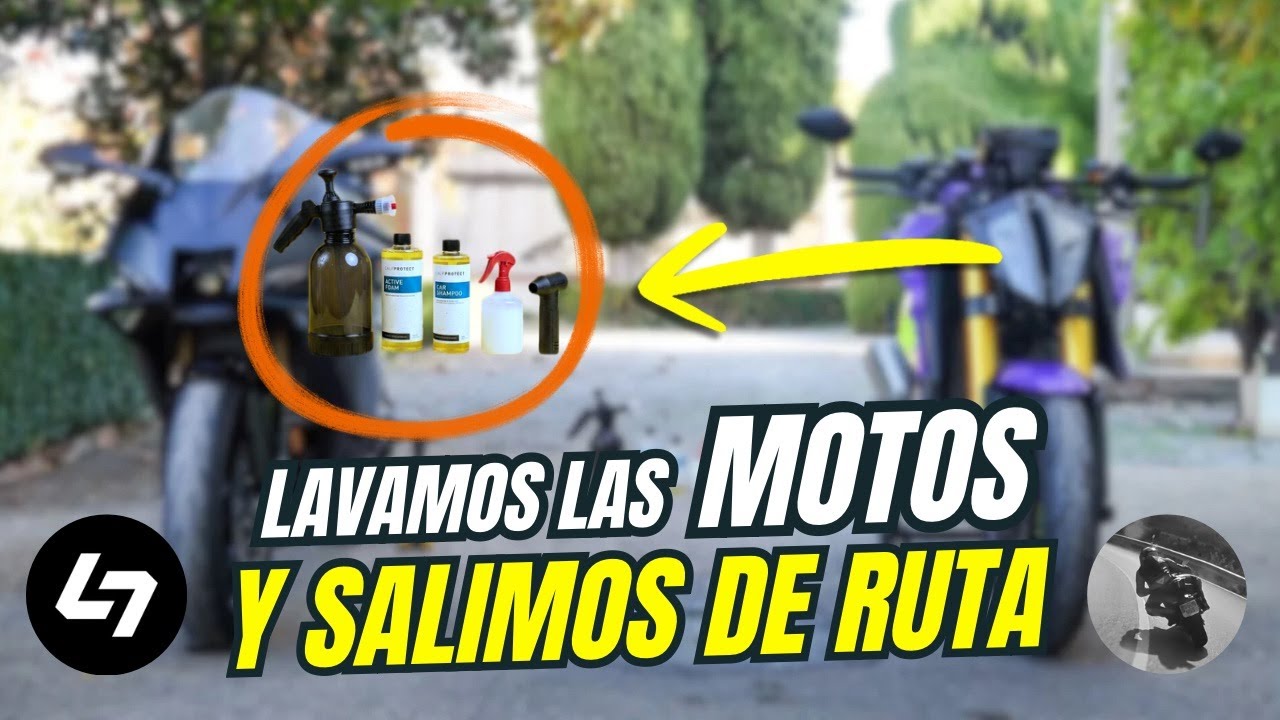 Lavado PROFESIONAL de Motos + Salida de Ruta ÉPICA 🧼🔥 / 977 GRAPHICS