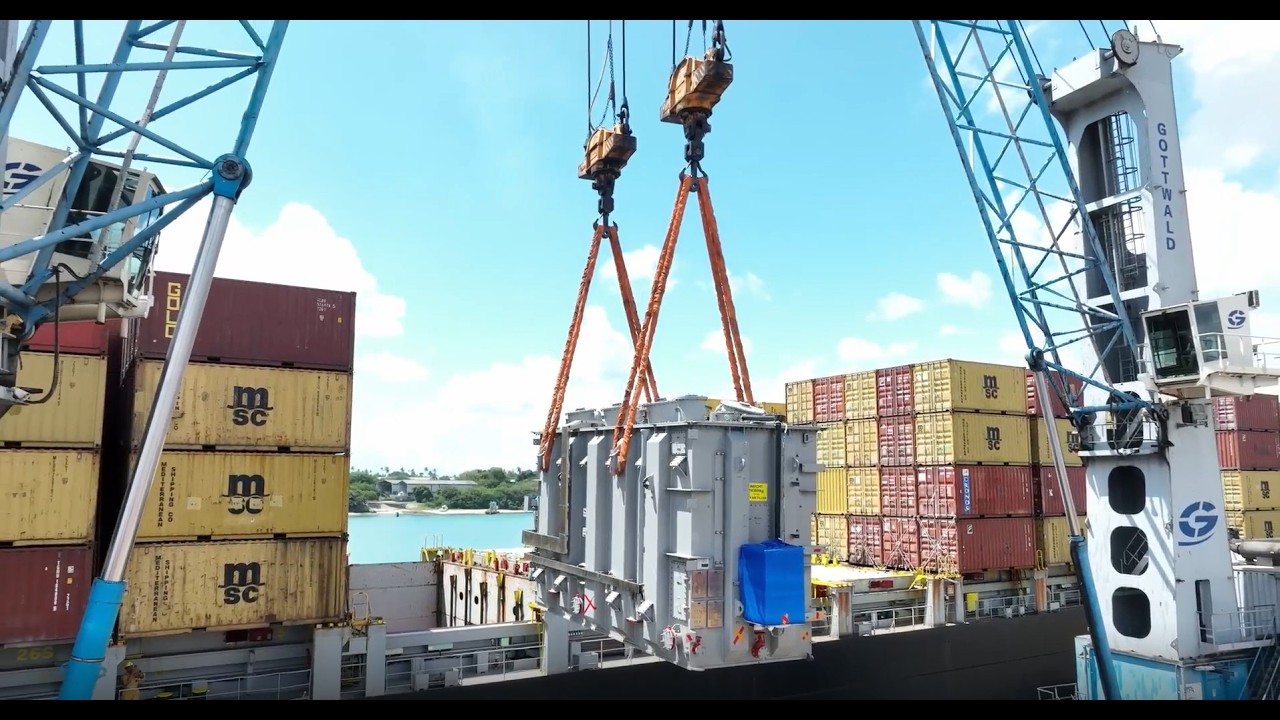 MSC Project Cargo: Moving 30 transformers from India to Tanzania