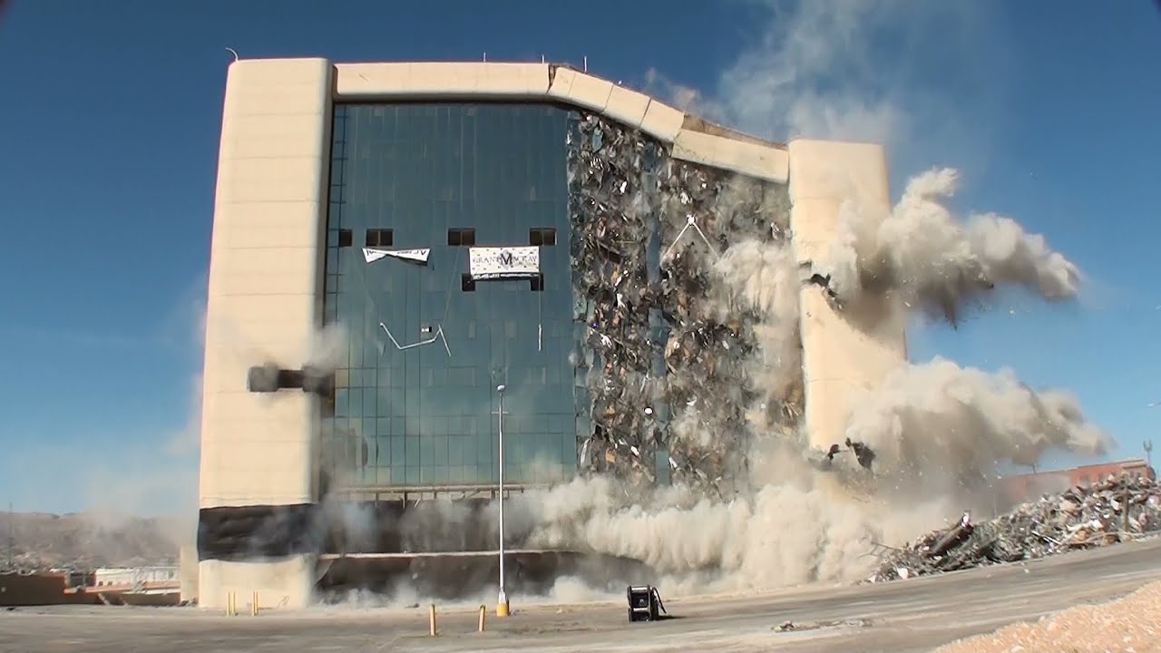 El Paso City Hall Implosion - Controlled Demolition, Inc.