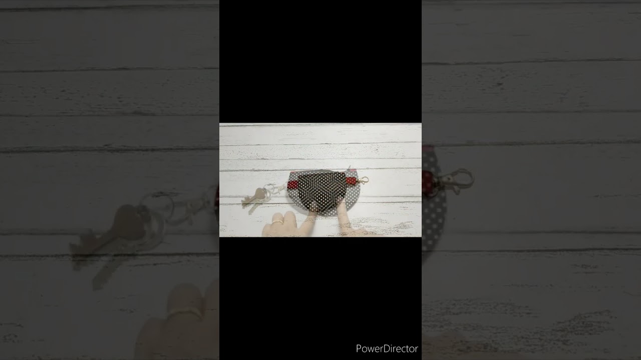 Sew a semi circular coin pouch #diy #pouch #coinpouch